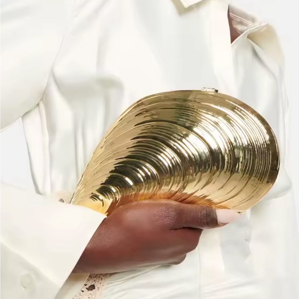 Gold Clutch by Unknown Brand